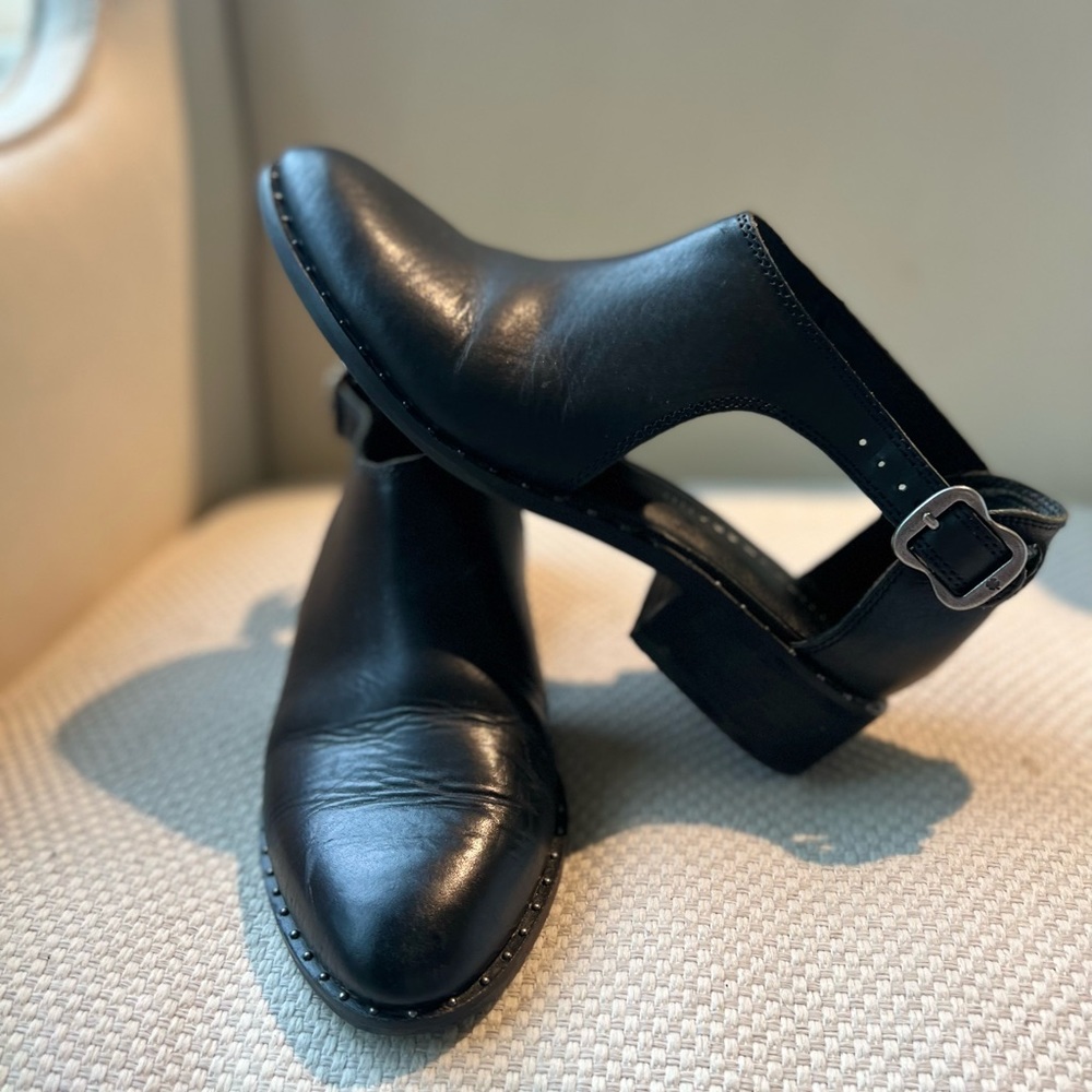 Lucky Brand Cut Out Booties